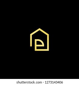 Real Estate vector logo design template. Outstanding house abstract concept icon.
