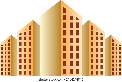 Real estate vector logo design
