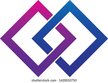 Real estate vector logo design
