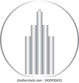 Real estate vector logo design - Vector