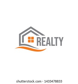 Real Estate vector logo design template. House abstract concept icon. Realty construction architecture symbol