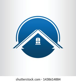Real Estate vector logo design template. House abstract concept icon. Realty construction architecture symbol