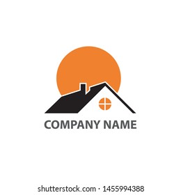Real Estate vector logo design template. House abstract concept icon. Realty construction architecture symbol