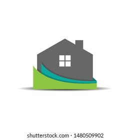 Real Estate vector logo design template. House abstract icon. Realty logo design vector concept and idea