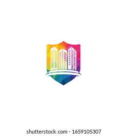 Diseño del logotipo vectorial inmobiliario. Logotipo de construcción, construcción y construcción.