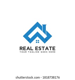 Design des Real Estate Vector Logos.