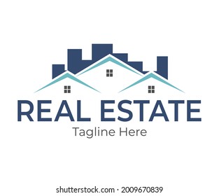 Real Estate Vector Logo Design Concept