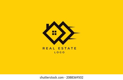 Diseño del logotipo de vectores inmobiliarios
