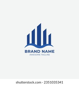 Real Estate Vector Logo Design Template