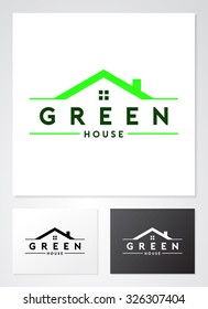 Real Estate vector logo design template