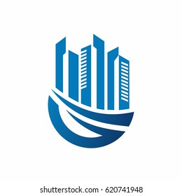 Real Estate vector logo design template.  Design Logo Vector 