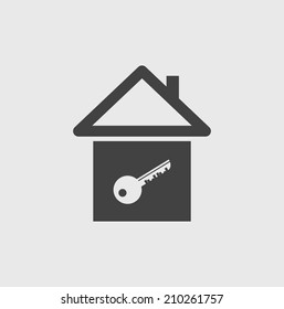 Real estate vector logo designsymbol.