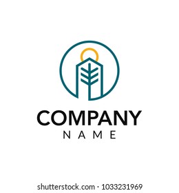 real estate vector logo icon illustration
