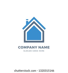 Real estate vector logo icon design template. abstract logotype concept element sign shape.   