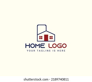 Real Estate vector, logo, icon, letter design. Luxury style with some hexa color.