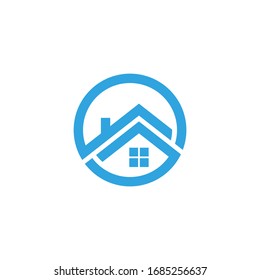 Real estate vector logo image
