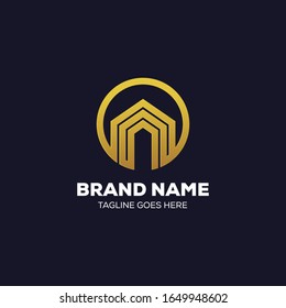 Real Estate Vector Logo Symbol