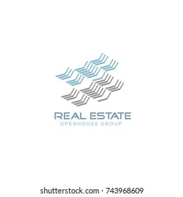 Real Estate Vector Logo Symbol