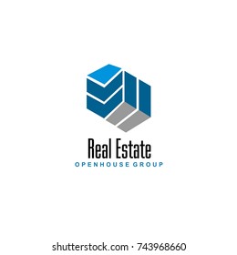 Real Estate Vector Logo Symbol