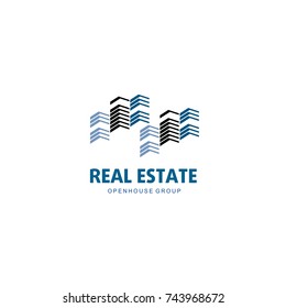 Real Estate Vector Logo Symbol