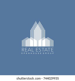 Real Estate Vector Logo Symbol