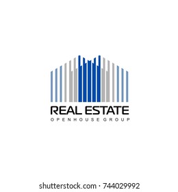 Real Estate Vector Logo Symbol