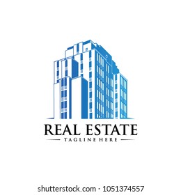 real estate vector logo template
