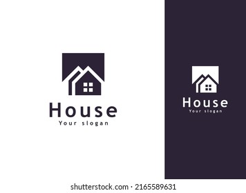 Real Estate Vector Logo Template, Modern House and property logo