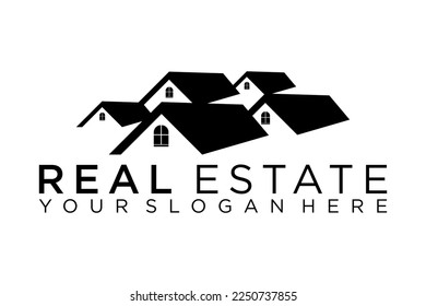 plantilla de logotipo de vectores inmobiliarios