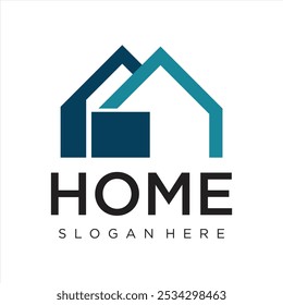 Real Estate Vector Logo Template Modern House and property logo