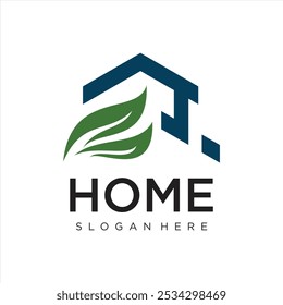 Inmobiliaria Vector Logo Plantilla Casa moderna y logotipo de la propiedad