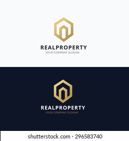 Real Estate Vector Logo Template