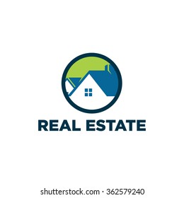 real estate vector logo template