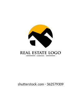 Real Estate Vector Logo Template