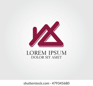 Real estate vector logo template design