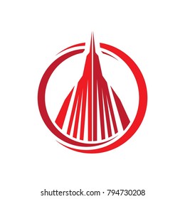 Real estate, vector logo template