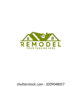 Design-Logo für Immobilien-Vektorgrafiken, sehr geeignet für Baugewerbe, Immobilien-, Immobilien- und Wohnungs- und Baureparaturbetriebe
