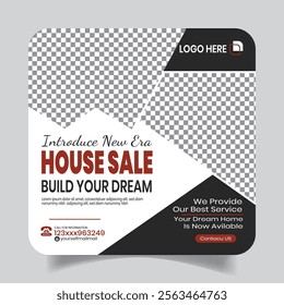 Real Estate Villa Selling Modern Social Media Post Banner 