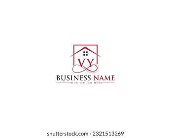 Real Estate VY yv Business Logo Symbol
