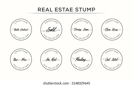 Real Estate Watermarks, Real Estate Badges, Realtor Logo, Sold Watermark, Just Listed Realtor Watermark, Open House Watermark