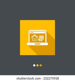Real estate website icon