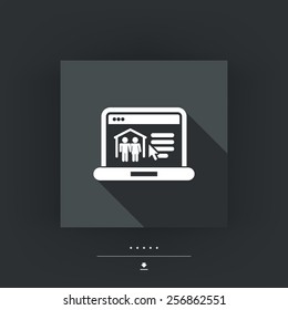 Real estate website icon
