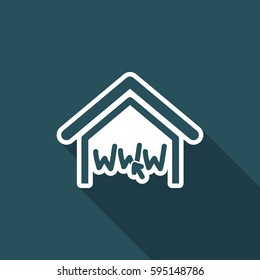 Real estate website symbol