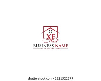 Real Estate Xf fx Business Logo Symbol