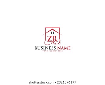 Real Estate Zr rz Business Logo Symbol