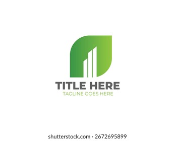 Imóveis Construção Edifício Casa Logotipo de Imóvel