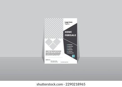 Real estatet flyer design, flayer templates, Home for sale real estate flyer template or square web banner, Business brochure cover design layout	