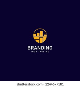 Real Estsate Building Logo Design Template