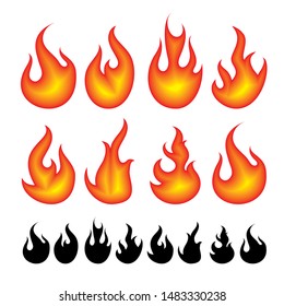 real fire for design purposes
