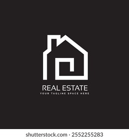 real, home, template, minimal, residential, emblem, branding, property, logotype, graphical user interface, graphic, corporate, construction, estate, building, architecture, dreaming, real estate Logo